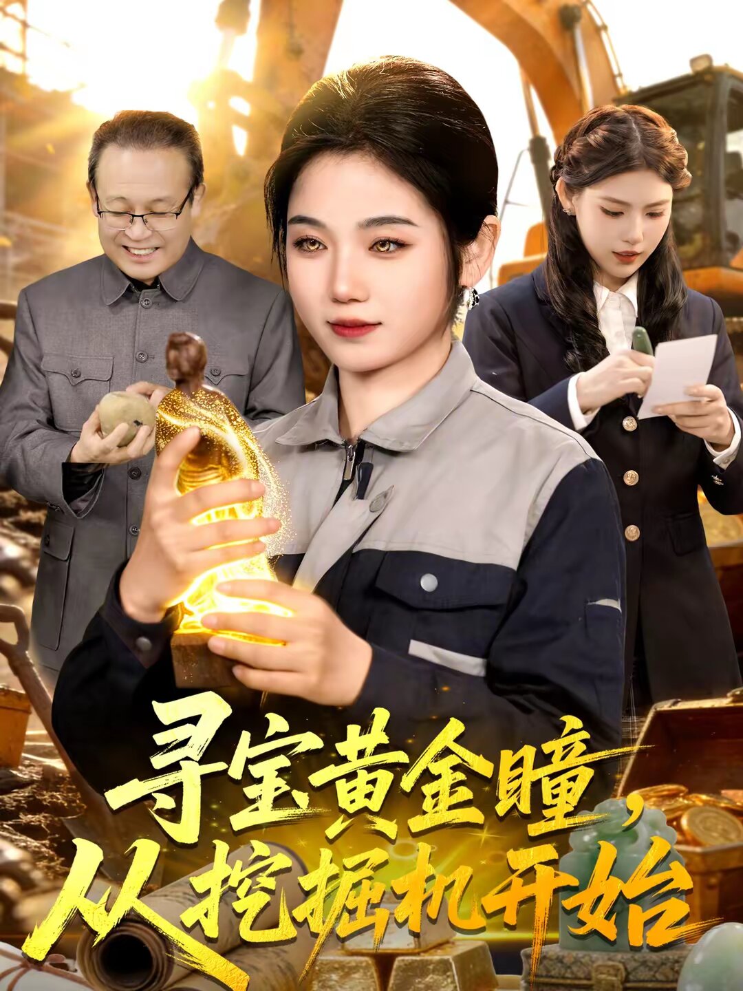 寻宝黄金瞳，从挖掘机开始 第001集